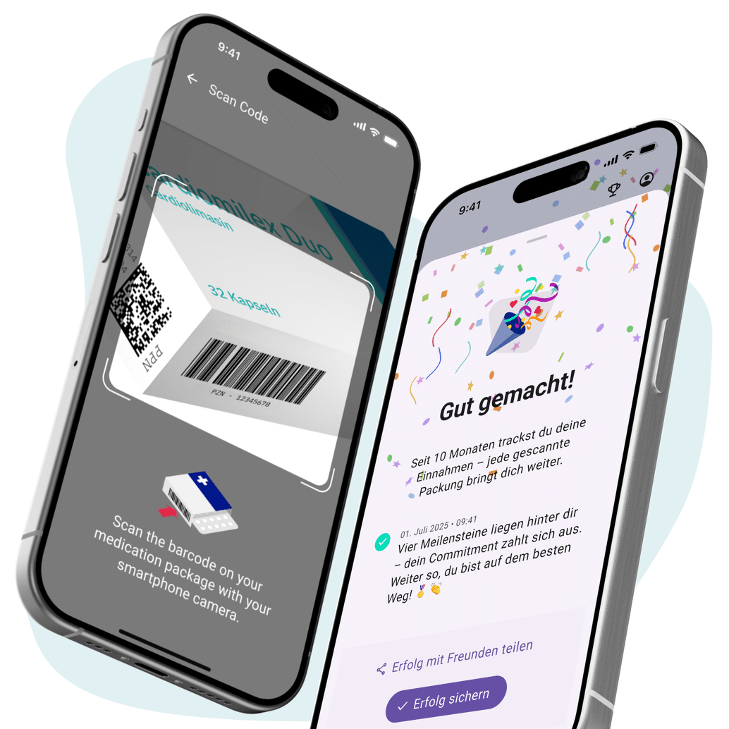 Smartphones mit Barcode-Scanner für OTC